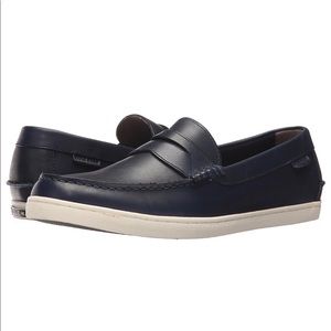 Cole Haan Men’s Leather Loafer (Navy)
